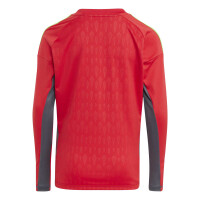 adidas Tiro 23 Competition Torwarttrikot Kinder - rot/gelb -164