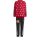adidas x Disney Micky Maus Trainingsanzug Kinder - rot/schwarz -92