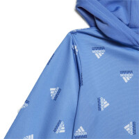 adidas Brandlove Shiny Polyester Trainingsanzug Baby - blau-92