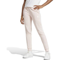 adidas Essentials 3-Streifen French Terry Cuffed Jogginghose Damen - rosa/weiß-XS