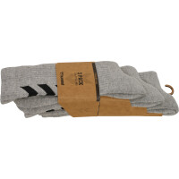 hummel Fundamental 3-Pack Socken - grey melange - 41-45