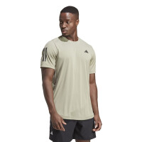 adidas Club 3-Streifen T-Shirt Herren - grau-S