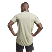 adidas Club 3-Streifen T-Shirt Herren - grau-S