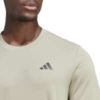 adidas Club 3-Streifen T-Shirt Herren - grau-S