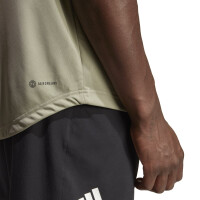adidas Club 3-Streifen T-Shirt Herren - grau-S