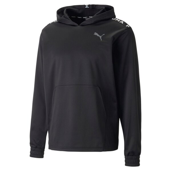 Puma Fit PWRFLEECE Training Hoodie Herren - schwarz-S