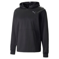 Puma Fit PWRFLEECE Training Hoodie Herren - schwarz-S