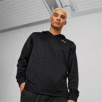 Puma Fit PWRFLEECE Training Hoodie Herren - schwarz-S
