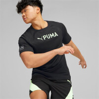 Puma Fit Ultrabreathe Triblend T-Shirt Herren - schwarz-M