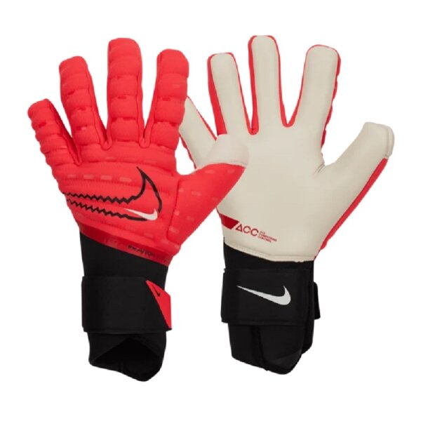 Nike Phantom Elite Torwarthandschuhe - rot/weiß/schwarz-8