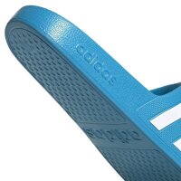 adidas Adilette Aqua Badelatschen - blau/weiß 40.5