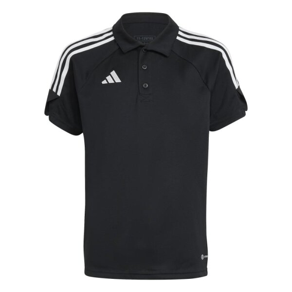 adidas Tiro 23 League Poloshirt Kinder - schwarz -128