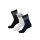 hummel Hmlcourt 3-Pack Socken - black/marine/white - 41-45