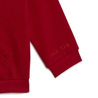 adidas Fleece Jogginganzug Baby - rot/schwarz -86