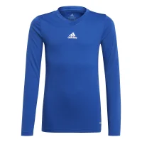 adidas Team Base Shirt Longsleeve Kinder - blau