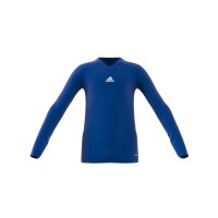 adidas Team Base Shirt Longsleeve Kinder - blau