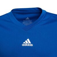 adidas Team Base Shirt Longsleeve Kinder - blau 152