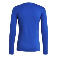 adidas Team Base Shirt Longsleeve Herren - blau