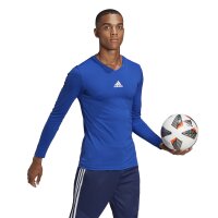 adidas Team Base Shirt Longsleeve Herren - blau