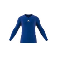 adidas Team Base Shirt Longsleeve Herren - blau