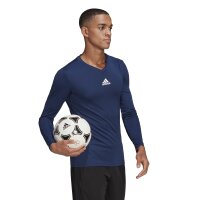 adidas Team Base Shirt Longsleeve Herren - navy