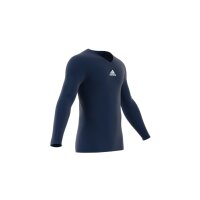 adidas Team Base Shirt Longsleeve Herren - navy