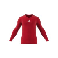 adidas Team Base Shirt Longsleeve Herren - rot