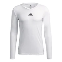 adidas Team Base Shirt Longsleeve Herren - weiß