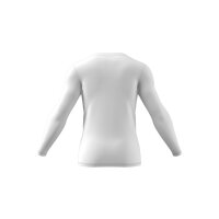 adidas Team Base Shirt Longsleeve Herren - weiß