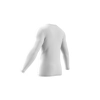 adidas Team Base Shirt Longsleeve Herren - weiß
