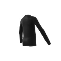 adidas Team Base Shirt Longsleeve Kinder - schwarz