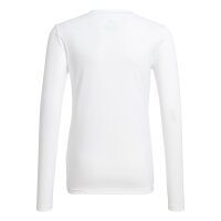 adidas Team Base Shirt Longsleeve Kinder - weiß