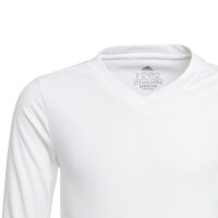 adidas Team Base Shirt Longsleeve Kinder - weiß