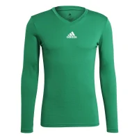 adidas Team Base Shirt Longsleeve Herren - grün