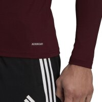 adidas Team Base Shirt Longsleeve Herren - bordeaux