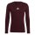 adidas Team Base Shirt Longsleeve Herren - bordeaux