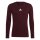 adidas Team Base Shirt Longsleeve Herren - bordeaux
