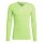 adidas Team Base Shirt Longsleeve Herren - neongrün
