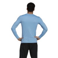 adidas Team Base Shirt Longsleeve Herren - hellblau