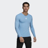 adidas Team Base Shirt Longsleeve Herren - hellblau