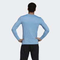 adidas Team Base Shirt Longsleeve Herren - hellblau