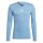 adidas Team Base Shirt Longsleeve Herren - hellblau