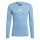 adidas Team Base Shirt Longsleeve Herren - hellblau