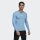 adidas Team Base Shirt Longsleeve Herren - hellblau