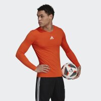 adidas Team Base Shirt Longsleeve Herren - orange