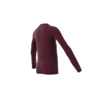 adidas Team Base Shirt Longsleeve Kinder - bordeaux