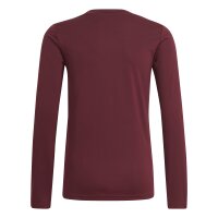 adidas Team Base Shirt Longsleeve Kinder - bordeaux