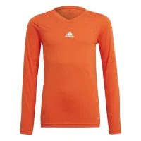adidas Team Base Shirt Longsleeve Kinder - orange