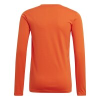 adidas Team Base Shirt Longsleeve Kinder - orange