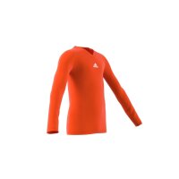 adidas Team Base Shirt Longsleeve Kinder - orange